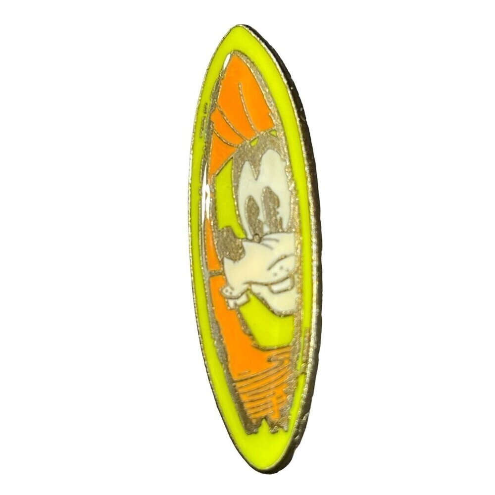 Disney Goofy Trading Pin Surfboard Lapel Pin Badge Brooch Accessories Jewelry